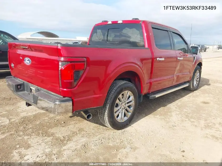 1FTEW3K53RKF33489 2024 Ford F-150 Xlt