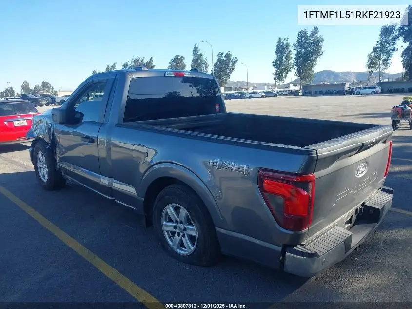 1FTMF1L51RKF21923 2024 Ford F-150 Xl