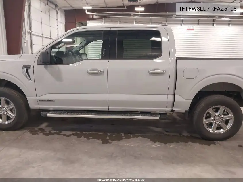 1FTFW3LD7RFA25108 2024 Ford F-150 Xlt