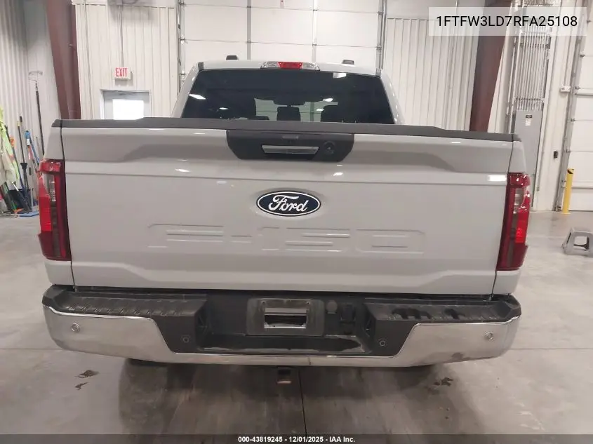 1FTFW3LD7RFA25108 2024 Ford F-150 Xlt