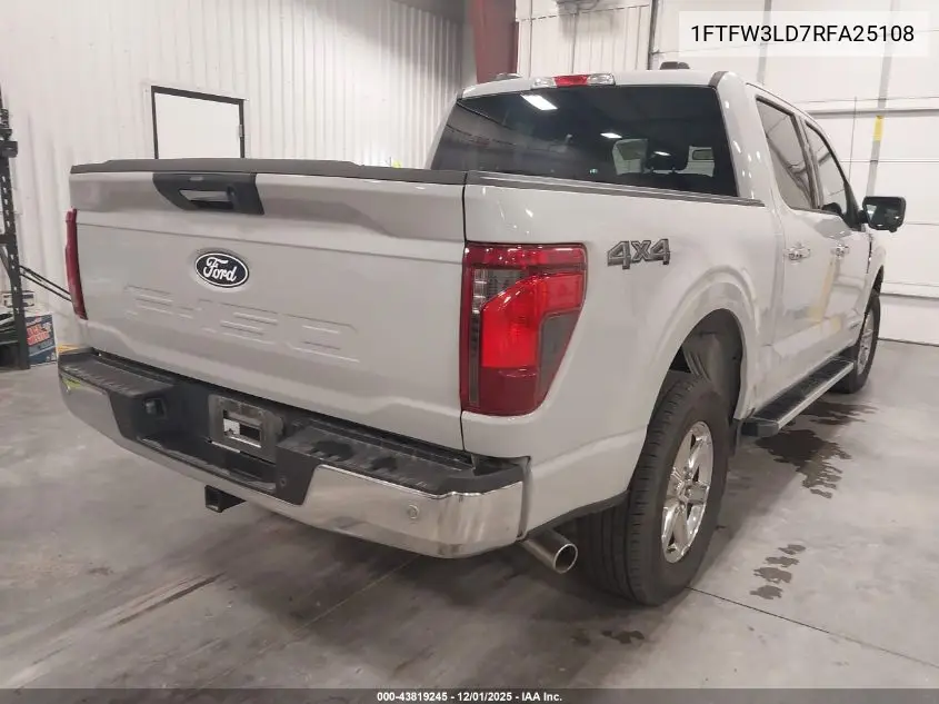 1FTFW3LD7RFA25108 2024 Ford F-150 Xlt