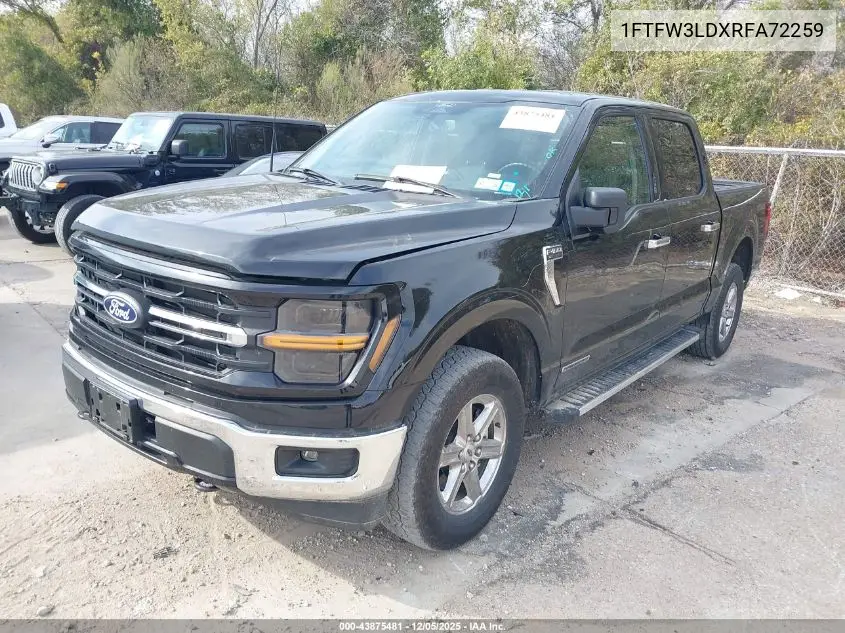 1FTFW3LDXRFA72259 2024 Ford F-150 Xlt