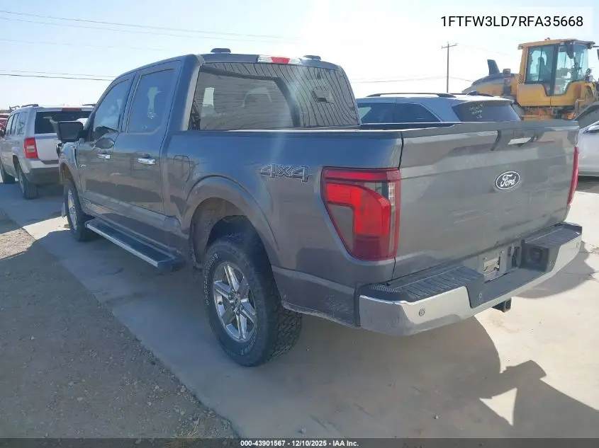 1FTFW3LD7RFA35668 2024 Ford F-150 Xlt