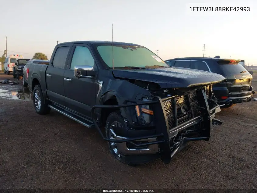 1FTFW3L88RKF42993 2024 Ford F-150 Xlt