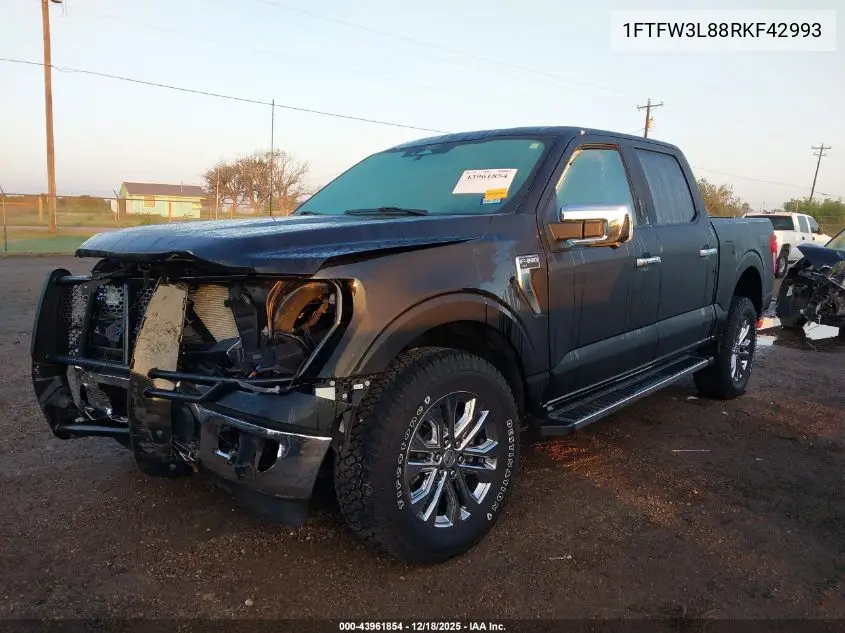 1FTFW3L88RKF42993 2024 Ford F-150 Xlt