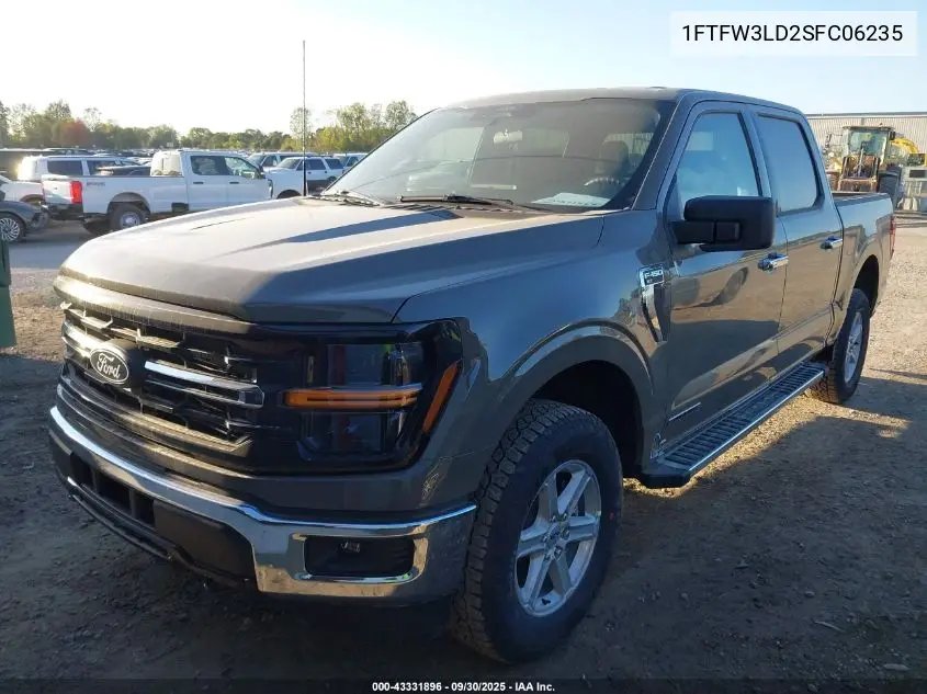 1FTFW3LD2SFC06235 2025 Ford F-150 Xlt