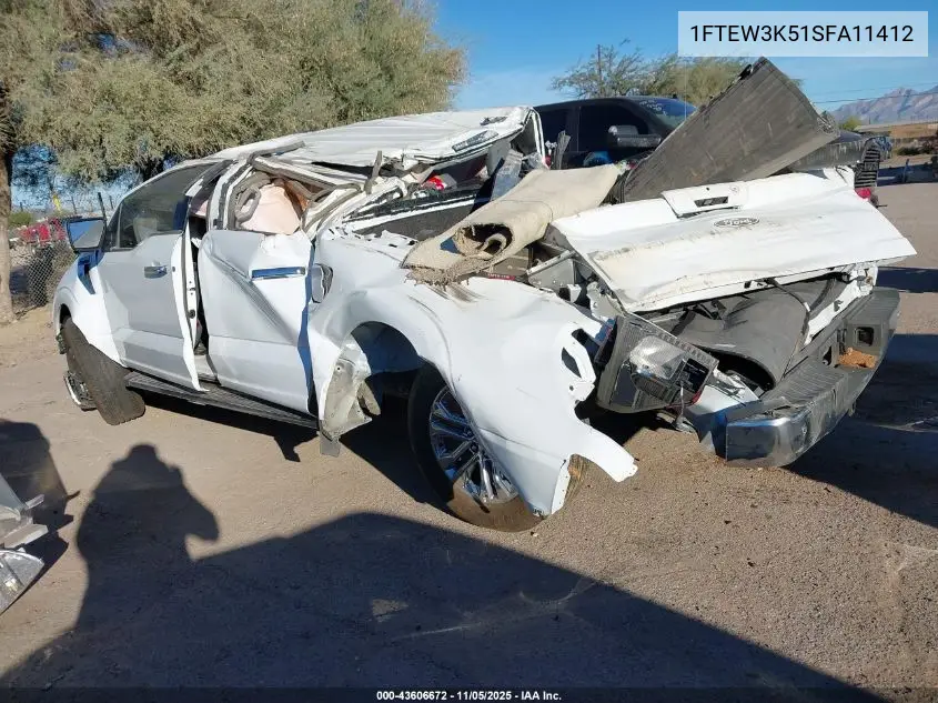 1FTEW3K51SFA11412 2025 Ford F-150 Xlt