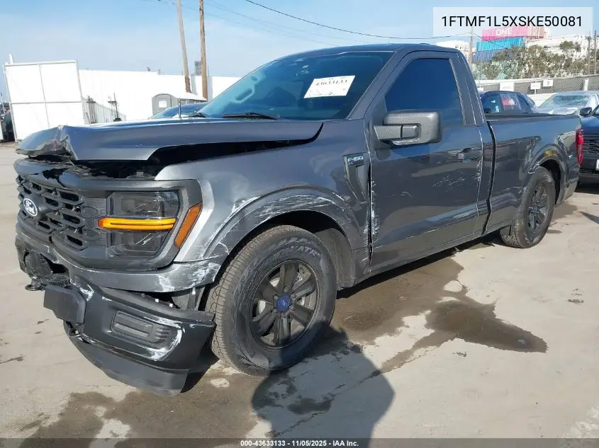 1FTMF1L5XSKE50081 2025 Ford F-150 Xl