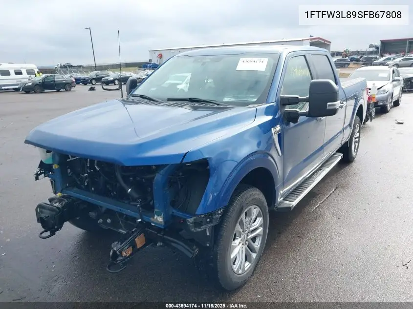 1FTFW3L89SFB67808 2025 Ford F-150 Xlt
