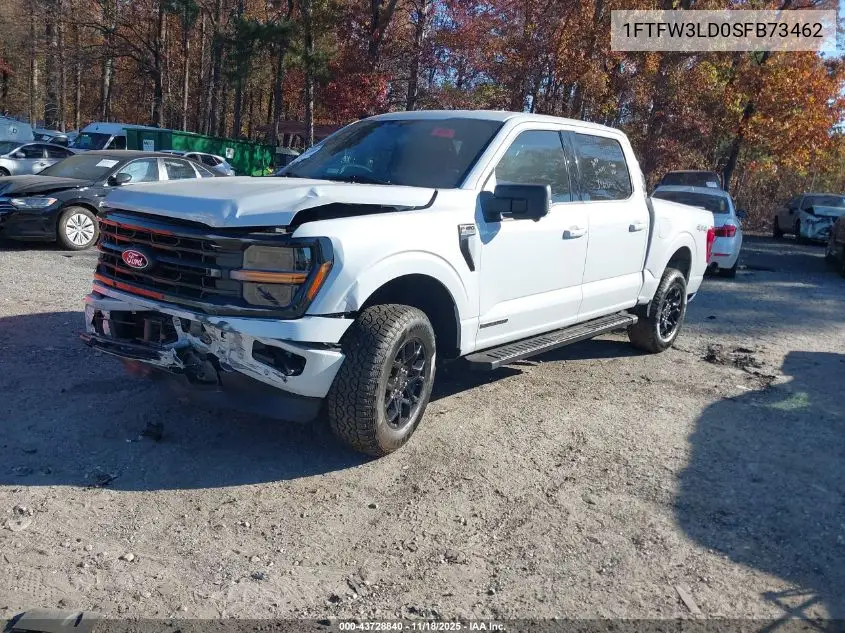 1FTFW3LD0SFB73462 2025 Ford F-150 Xlt