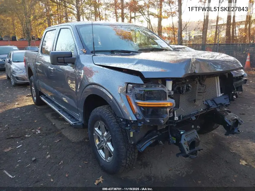 1FTFW3L51SKE27843 2025 Ford F-150 Xlt