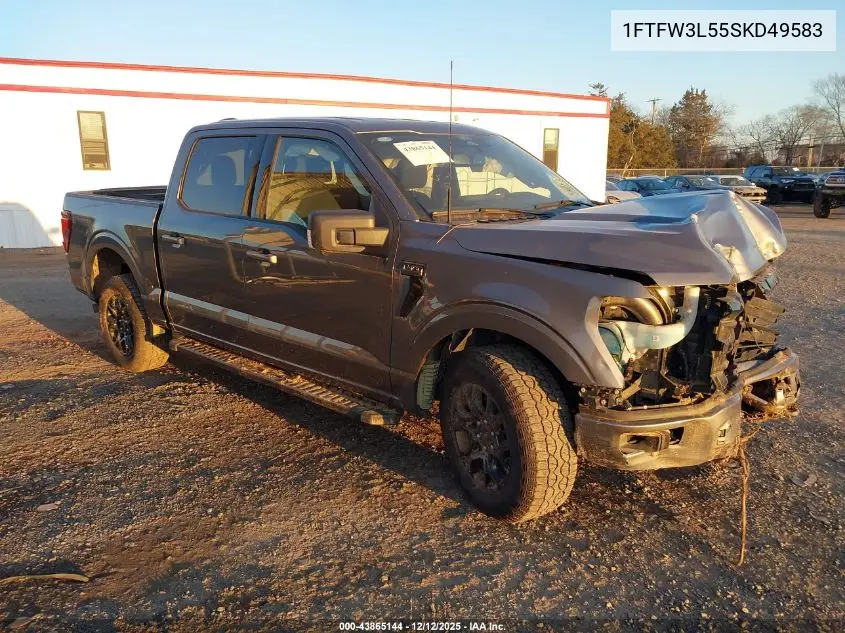 1FTFW3L55SKD49583 2025 Ford F-150 Xlt