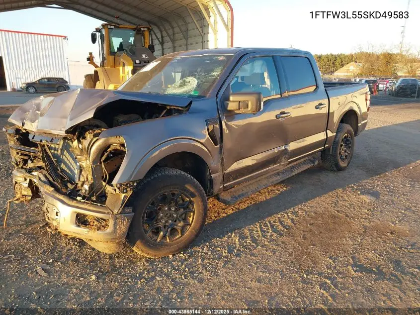 1FTFW3L55SKD49583 2025 Ford F-150 Xlt