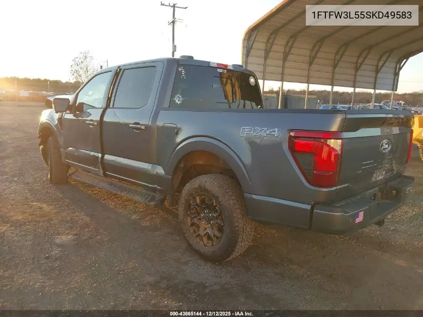 1FTFW3L55SKD49583 2025 Ford F-150 Xlt