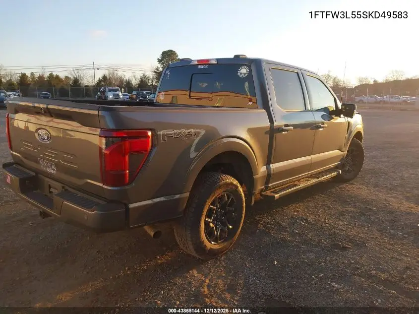 1FTFW3L55SKD49583 2025 Ford F-150 Xlt