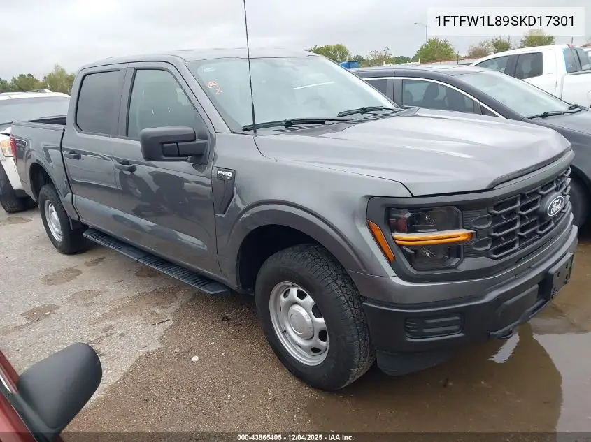 1FTFW1L89SKD17301 2025 Ford F-150 Xl