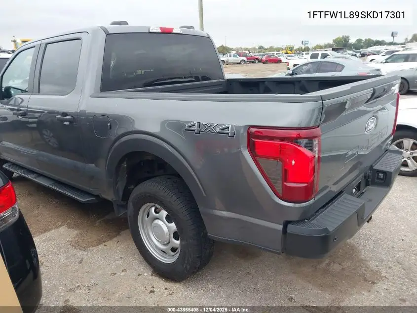 1FTFW1L89SKD17301 2025 Ford F-150 Xl