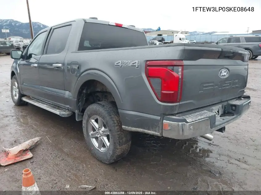 1FTEW3LP0SKE08648 2025 Ford F-150 Xlt