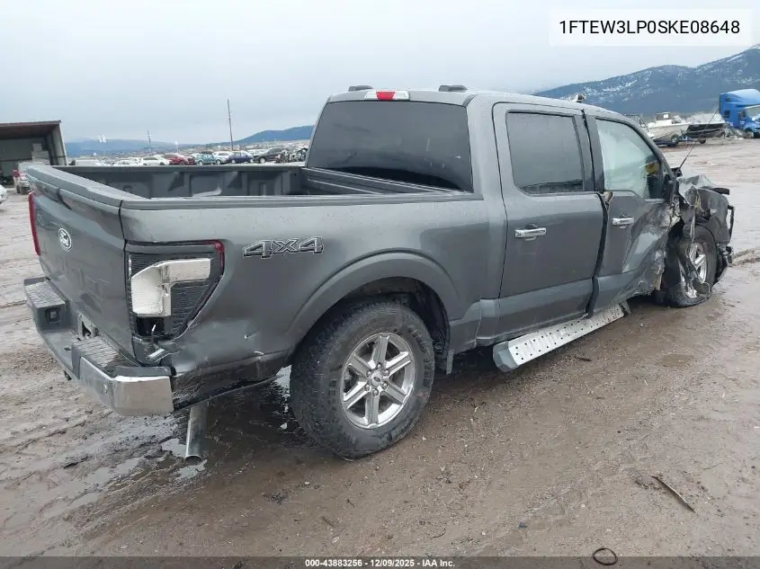 1FTEW3LP0SKE08648 2025 Ford F-150 Xlt