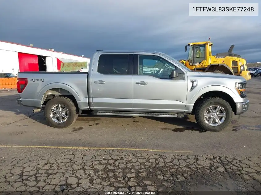 1FTFW3L83SKE77248 2025 Ford F-150 Xlt