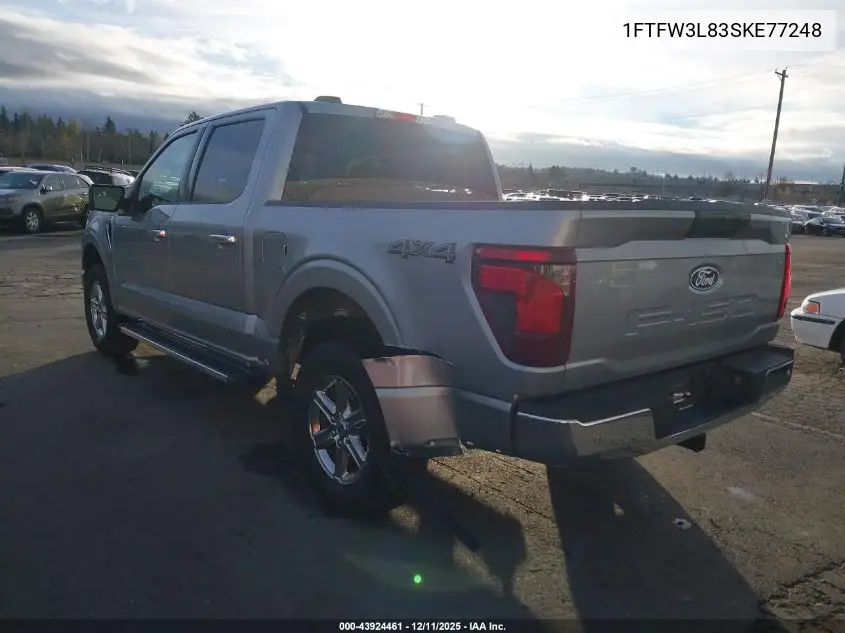 1FTFW3L83SKE77248 2025 Ford F-150 Xlt