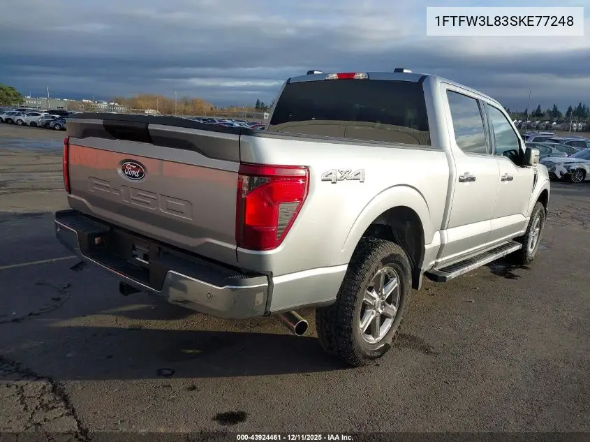 1FTFW3L83SKE77248 2025 Ford F-150 Xlt