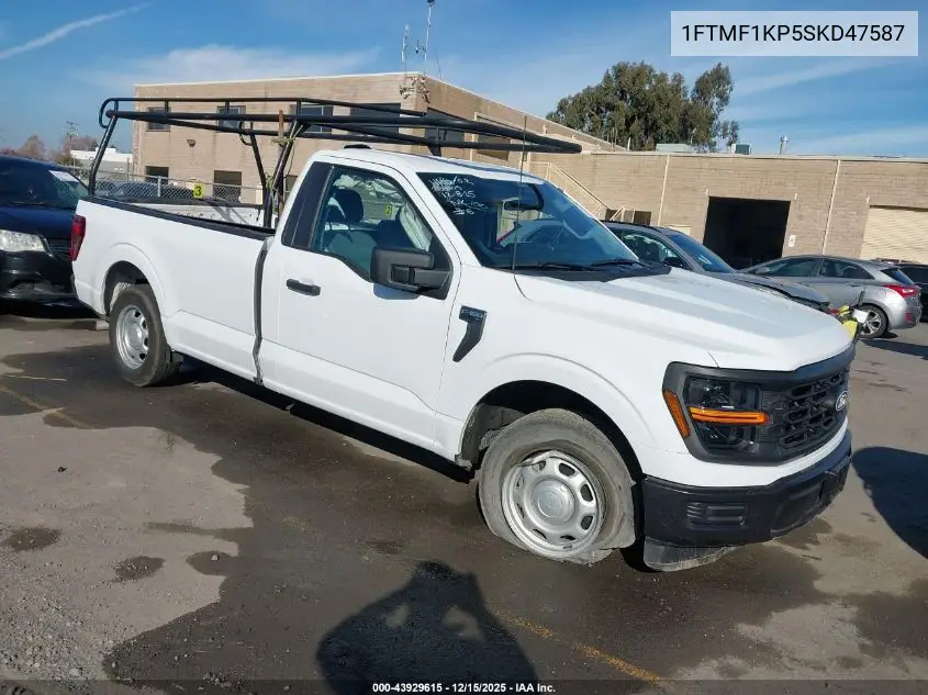 1FTMF1KP5SKD47587 2025 Ford F-150 Xl