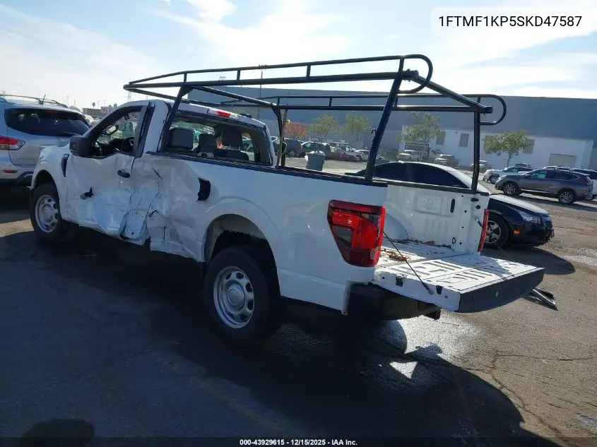 1FTMF1KP5SKD47587 2025 Ford F-150 Xl