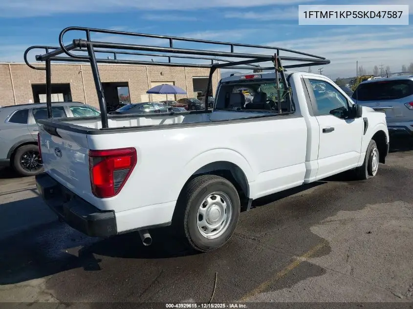 1FTMF1KP5SKD47587 2025 Ford F-150 Xl