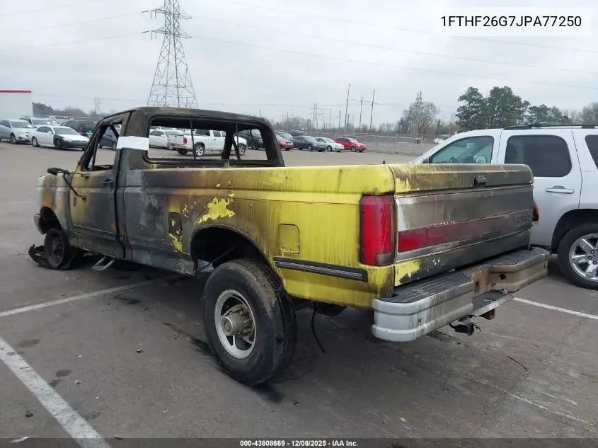 1FTHF26G7JPA77250 1988 Ford F250