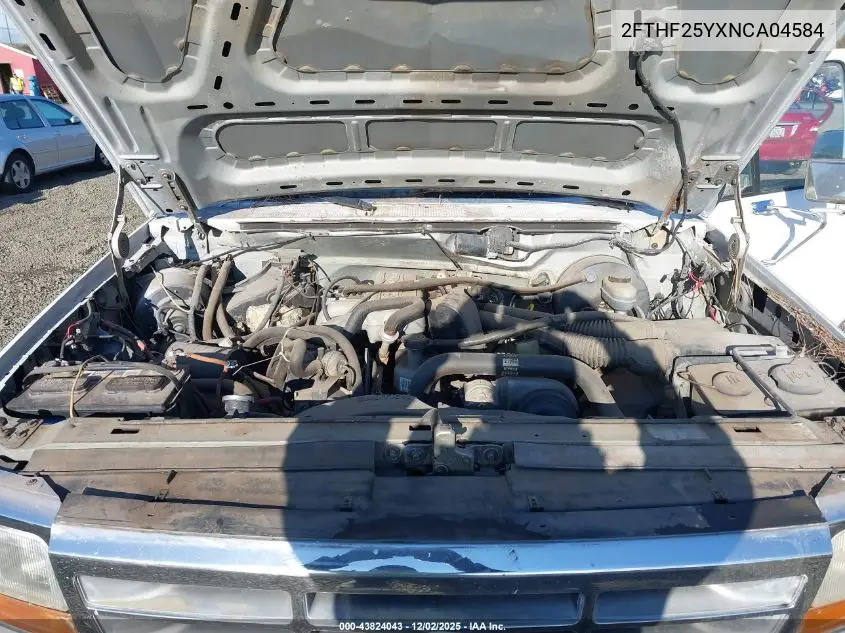 2FTHF25YXNCA04584 1992 Ford F250