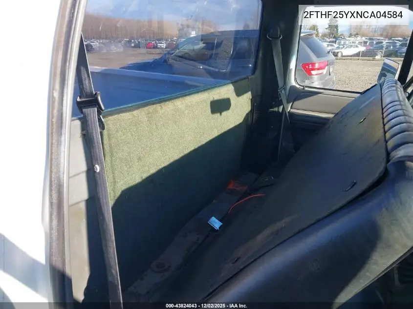 2FTHF25YXNCA04584 1992 Ford F250