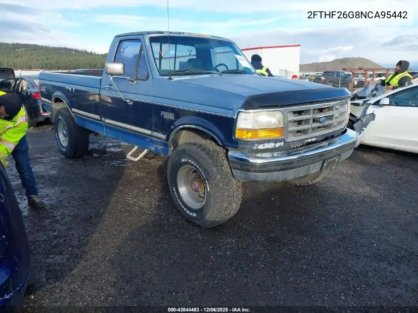 2FTHF26G8NCA95442 1992 Ford F250