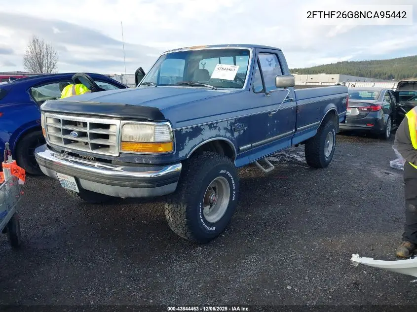 2FTHF26G8NCA95442 1992 Ford F250