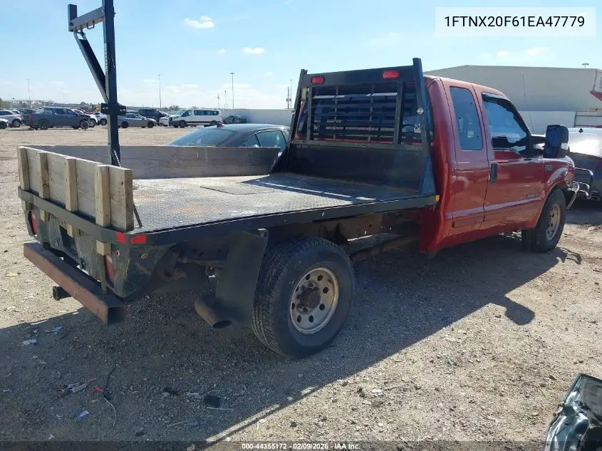 1FTNX20F61EA47779 2001 Ford F-250 Lariat/Xl/Xlt