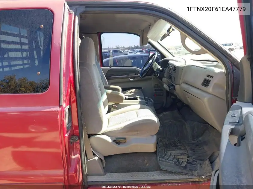 1FTNX20F61EA47779 2001 Ford F-250 Lariat/Xl/Xlt
