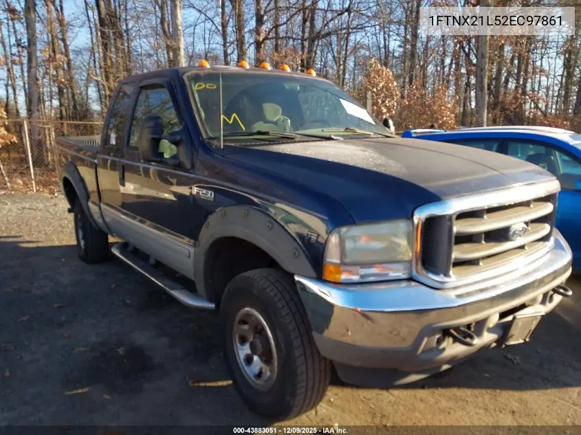 1FTNX21L52EC97861 2002 Ford F-250 Lariat/Xl/Xlt