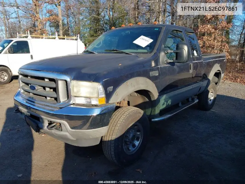 1FTNX21L52EC97861 2002 Ford F-250 Lariat/Xl/Xlt