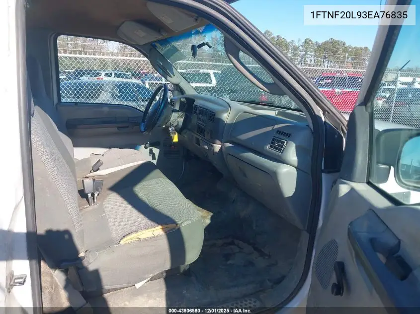 1FTNF20L93EA76835 2003 Ford F-250 Xl/Xlt