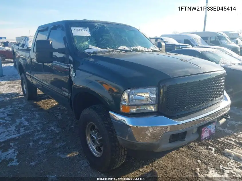 1FTNW21P33ED45414 2003 Ford F-250 Lariat/Xl/Xlt