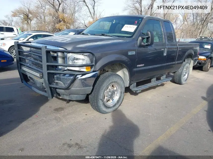 1FTNX21PX4ED49409 2004 Ford F-250 Lariat/Xl/Xlt