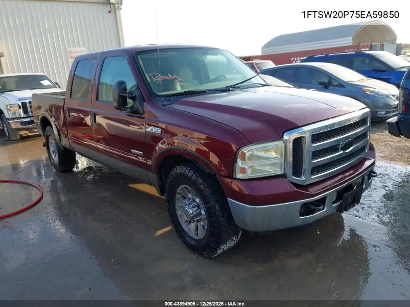 1FTSW20P75EA59850 2005 Ford F-250 Lariat/Xl/Xlt