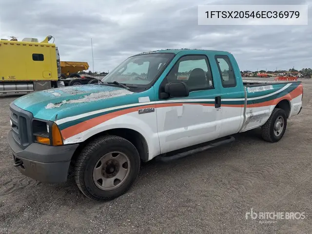 1FTSX20546EC36979 2006 Ford F-250 2006 Ford F-250 4X2 Extended Cab Pickup