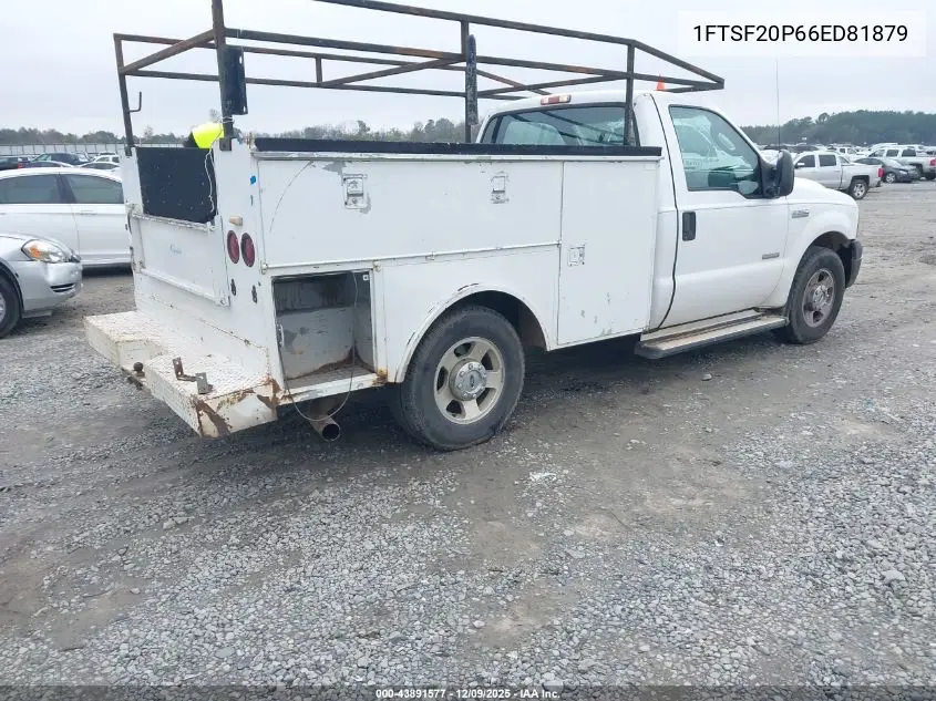 1FTSF20P66ED81879 2006 Ford F-250 Xl/Xlt