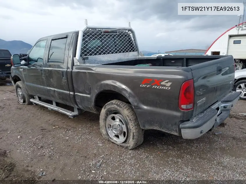 1FTSW21Y17EA92613 2007 Ford F-250 Lariat/Xl/Xlt