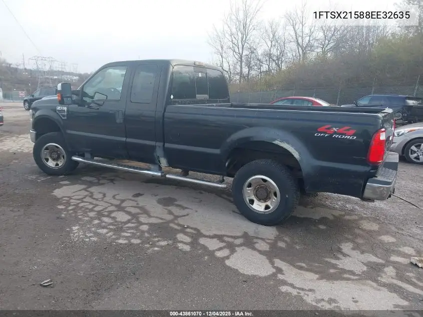 1FTSX21588EE32635 2008 Ford F-250 Fx4/Lariat/Xl/Xlt