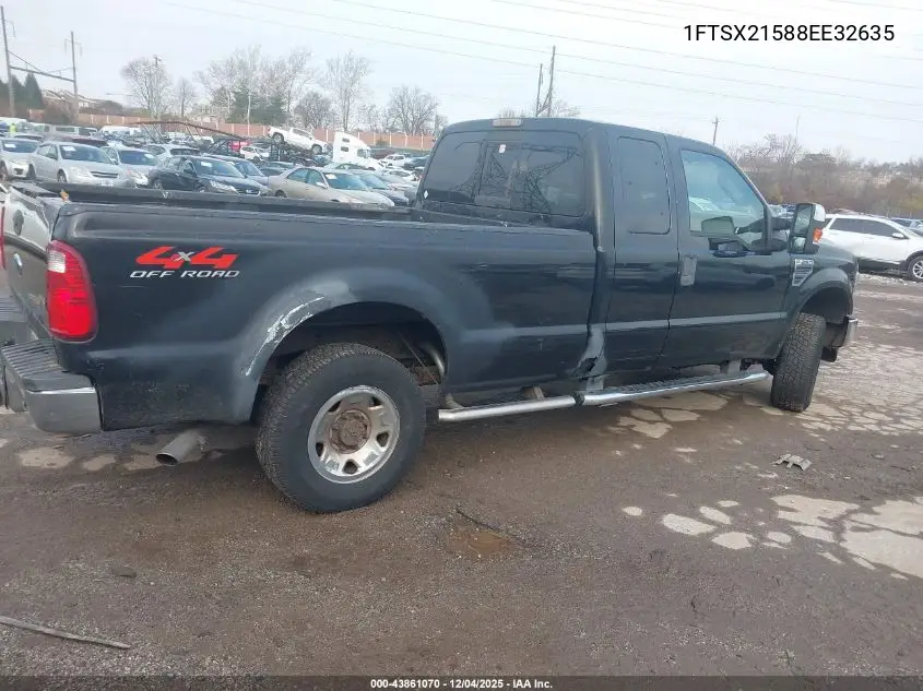 1FTSX21588EE32635 2008 Ford F-250 Fx4/Lariat/Xl/Xlt