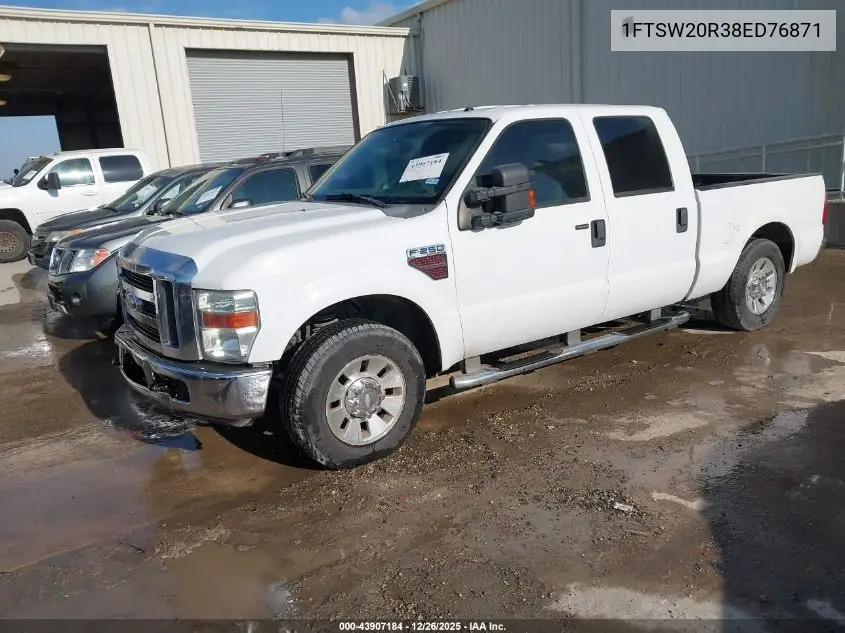 1FTSW20R38ED76871 2008 Ford F-250 King Ranch/Lariat/Xl/Xlt