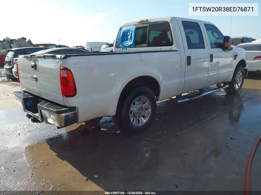 1FTSW20R38ED76871 2008 Ford F-250 King Ranch/Lariat/Xl/Xlt