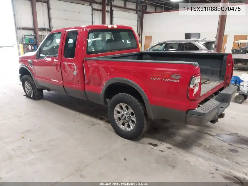 1FTSX21R88EC70475 2008 Ford F-250 Fx4/Lariat/Xl/Xlt